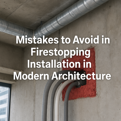Mistakes to Avoid in Firestopping Installation and Maintenance in Modern Architecture