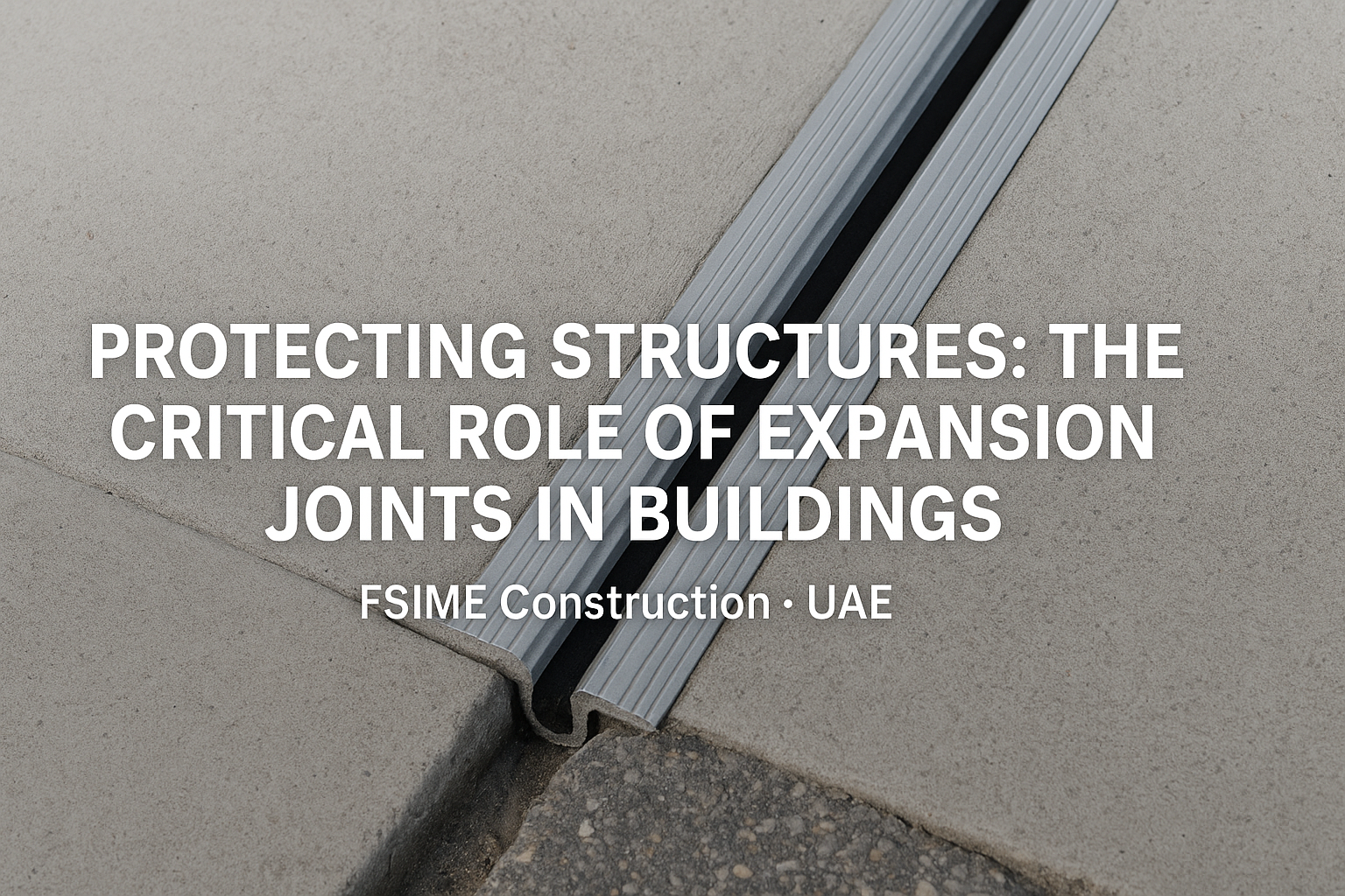Protecting Structures: The Critical Role of Expansion Joints in Buildings